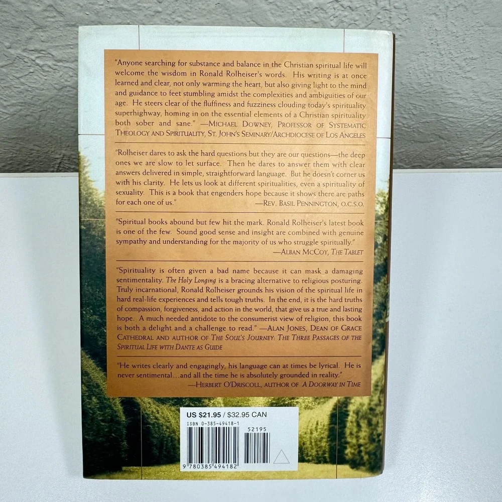 The Holy Longing Search for‎ Christian Spirituality Ronald Rolheiser HC Like New